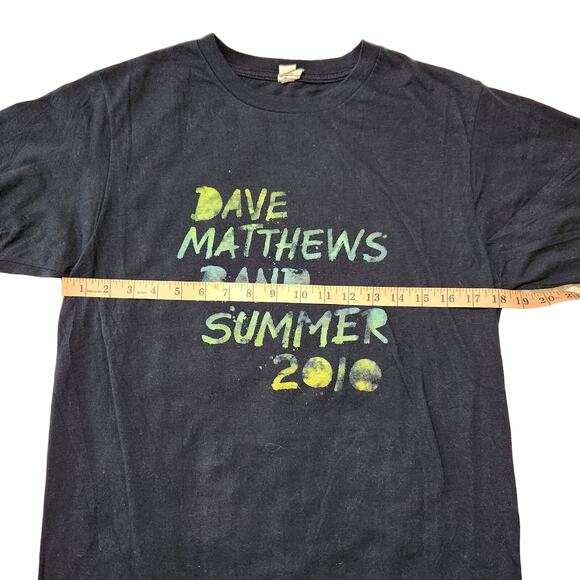 DAVE‎ MATTHEWS' BAND Summer 2010 Tee T-Shirt by Anvil Sustainable Concert Merch - Picture 5 of 15